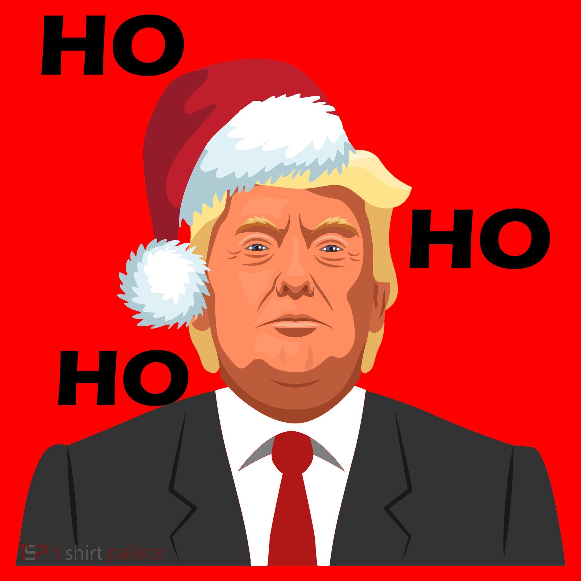Ho Ho Ho Donald Trump Santa Hat