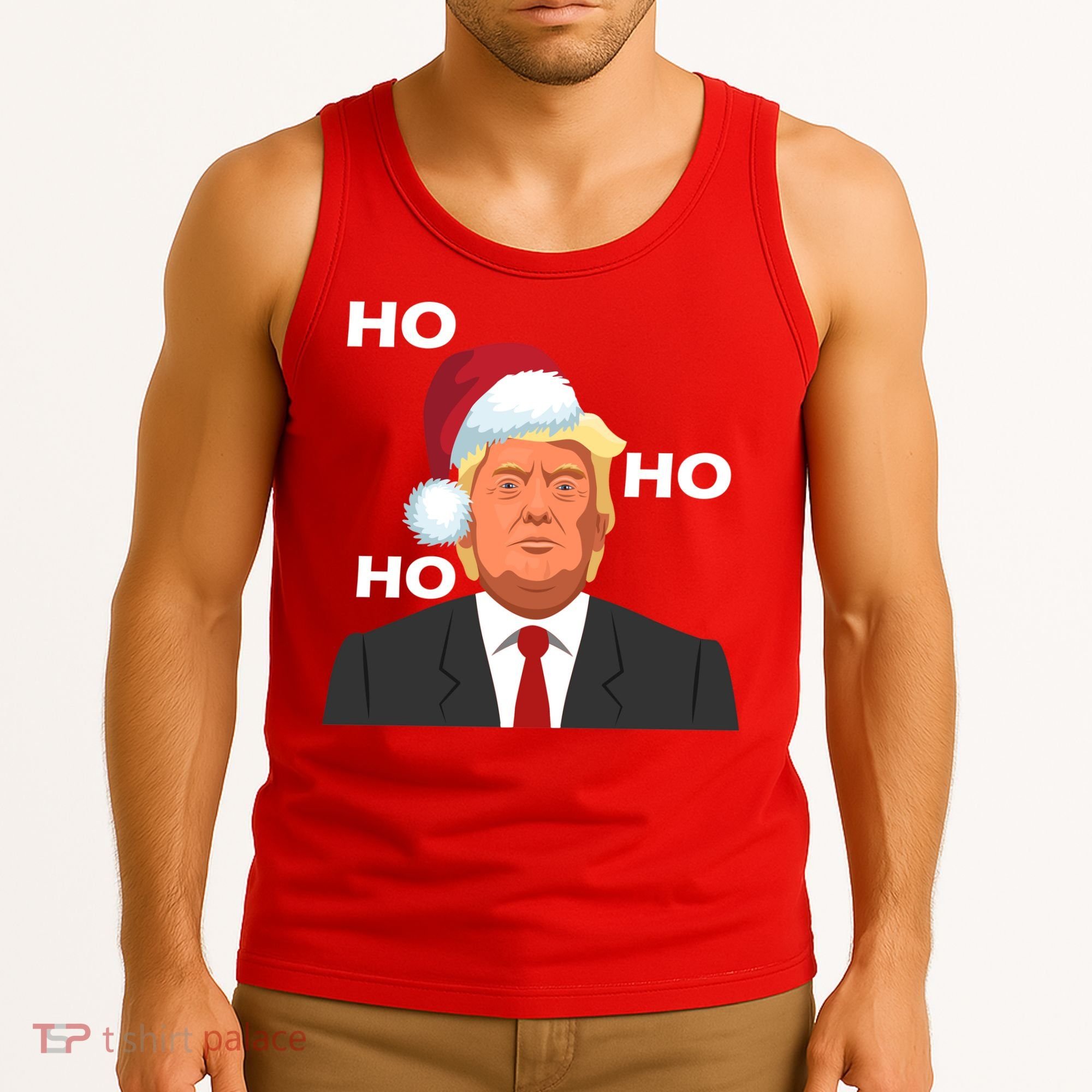 Ho Ho Ho Donald Trump Tank Top