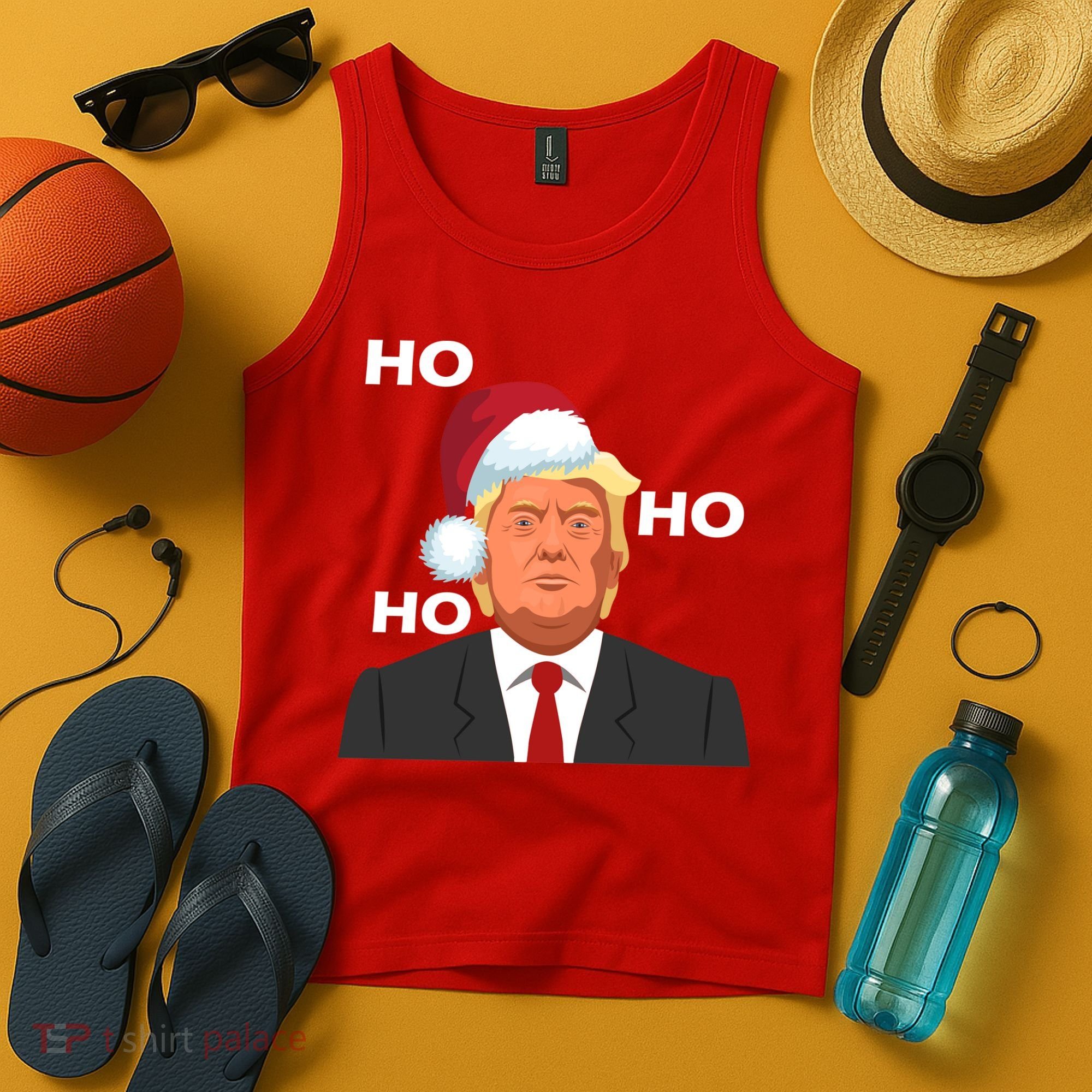 Ho Ho Ho Donald Trump Tank Top