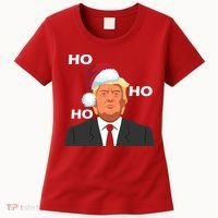 Ho Ho Ho Donald Trump Women's T-Shirt thumb 0