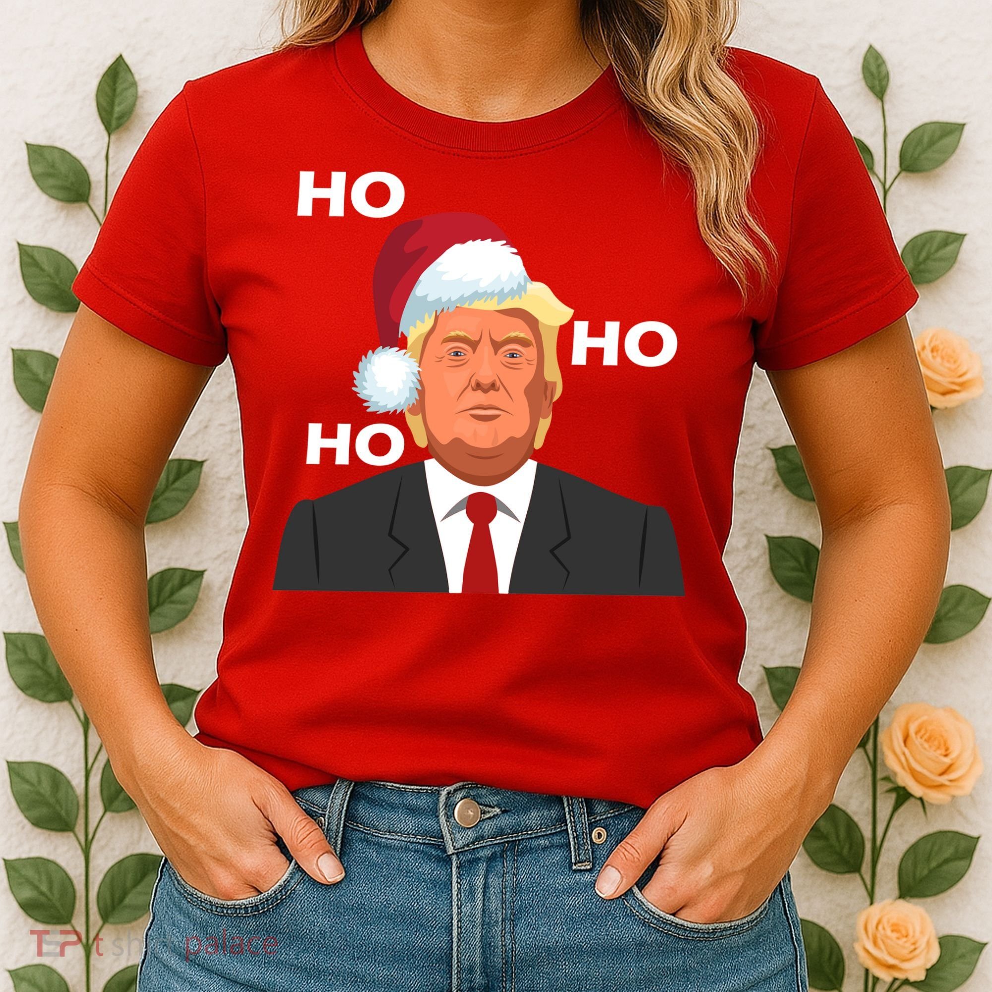Ho Ho Ho Donald Trump Women's T-Shirt