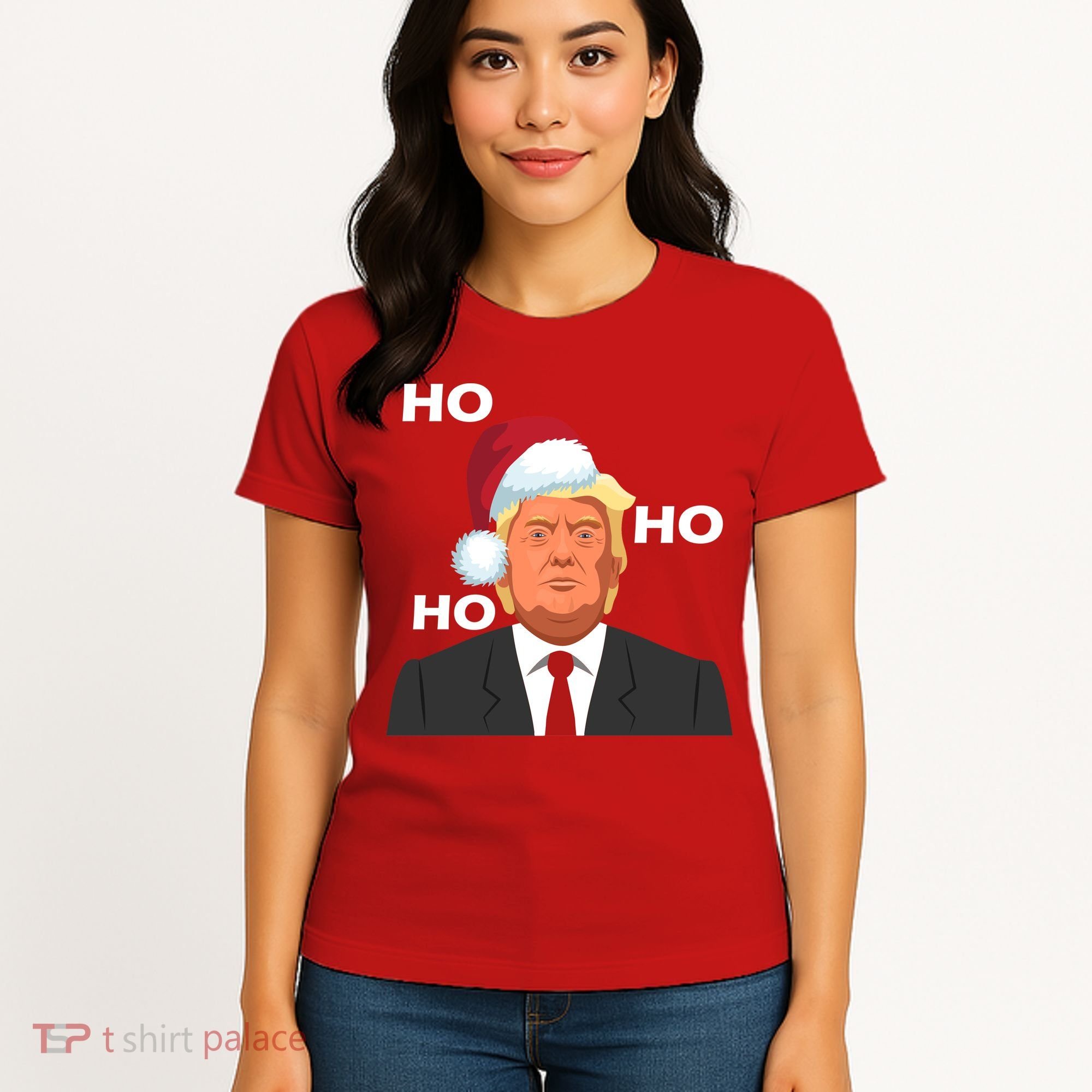 Ho Ho Ho Donald Trump Women's T-Shirt