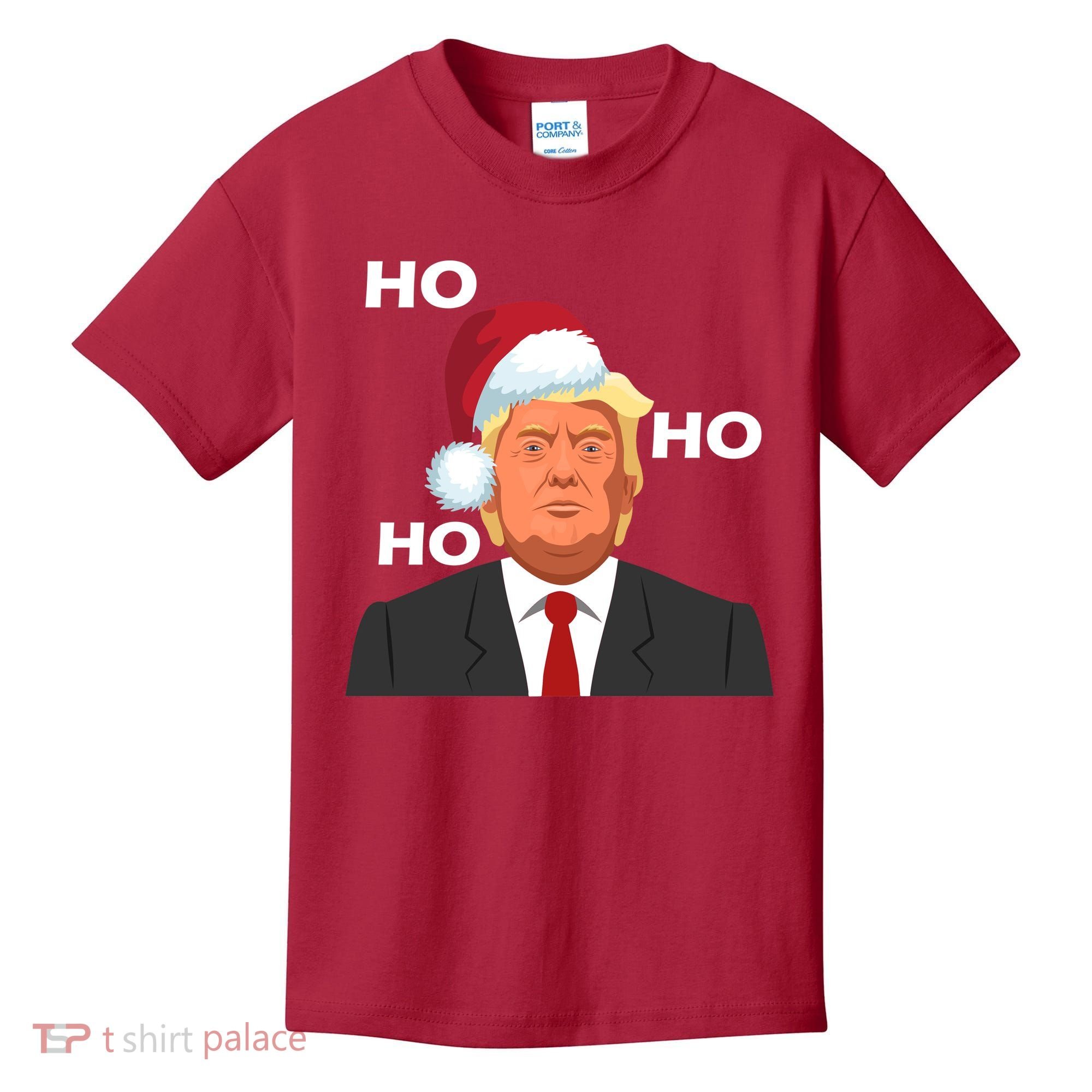 Ho Ho Ho Donald Trump Kids T-Shirt