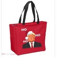 Ho Ho Ho Donald Trump Tote Bag thumb 2
