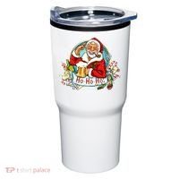 Ho-Ho-Ho Drinking Smoking Santa Claus Christmas Tumbler thumb 0