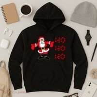Ho Ho Ho Santa Hoodie thumb 3