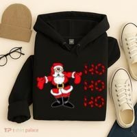 Ho Ho Ho Santa Hoodie thumb 4