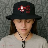 Ho Ho Ho Santa Bucket Hat thumb 3