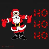 Ho Ho Ho Santa Bucket Hat thumb 4