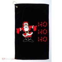 Ho Ho Ho Santa Golf Towel thumb 0