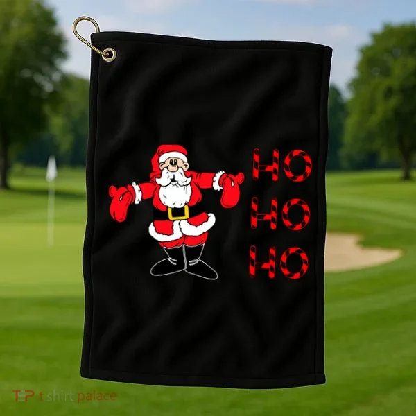 Ho Ho Ho Santa Golf Towel