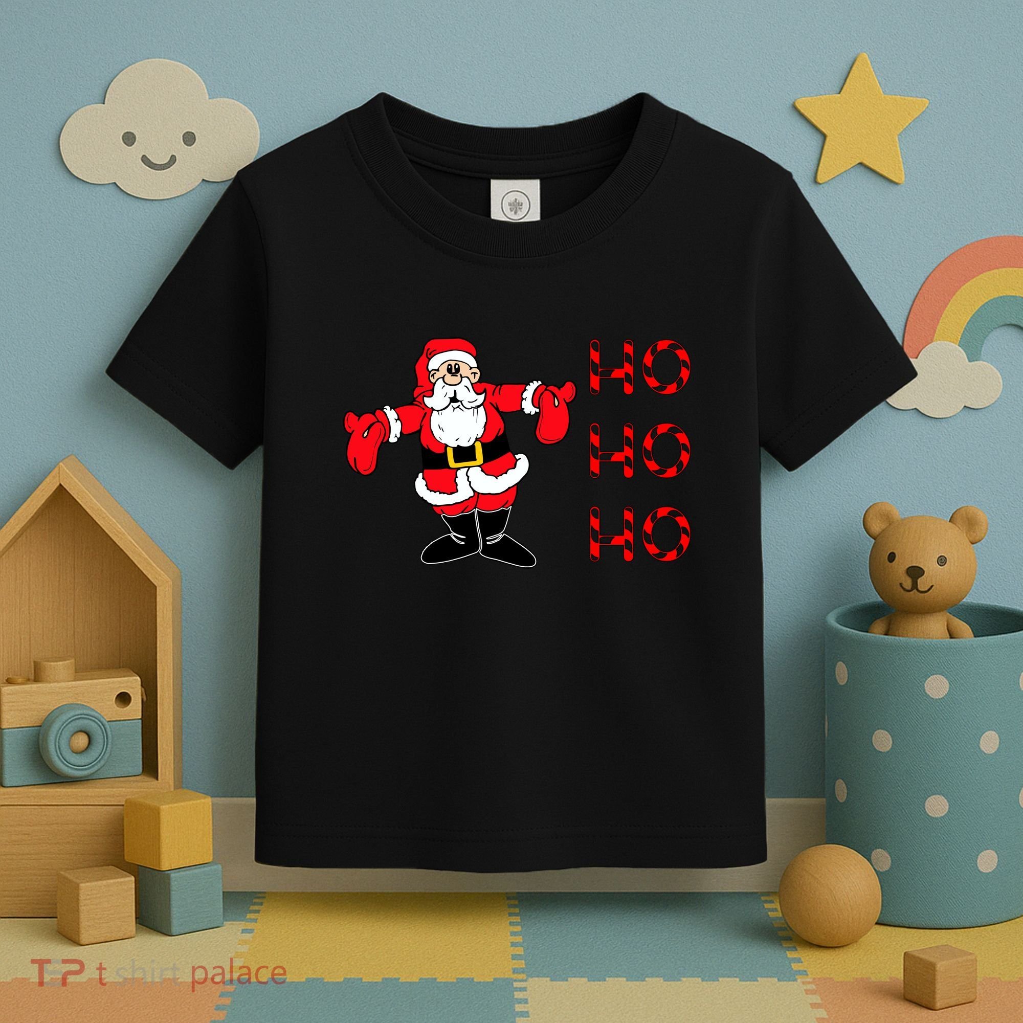 Ho Ho Ho Santa Toddler T-Shirt