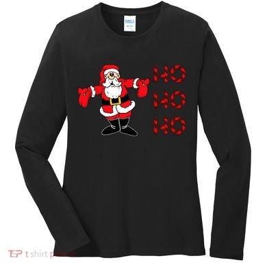 Ho Ho Ho Santa Women's Long Sleeve Shirt