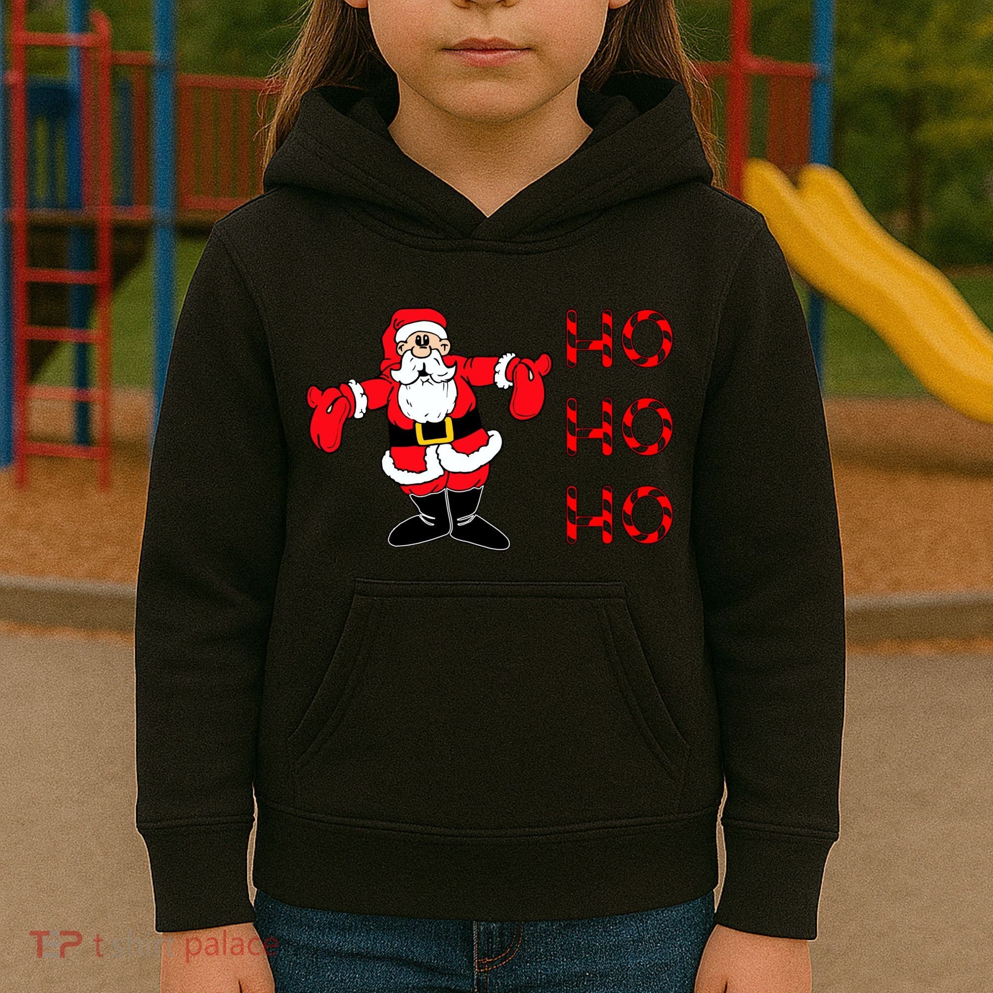 Ho Ho Ho Santa Kids Hoodie