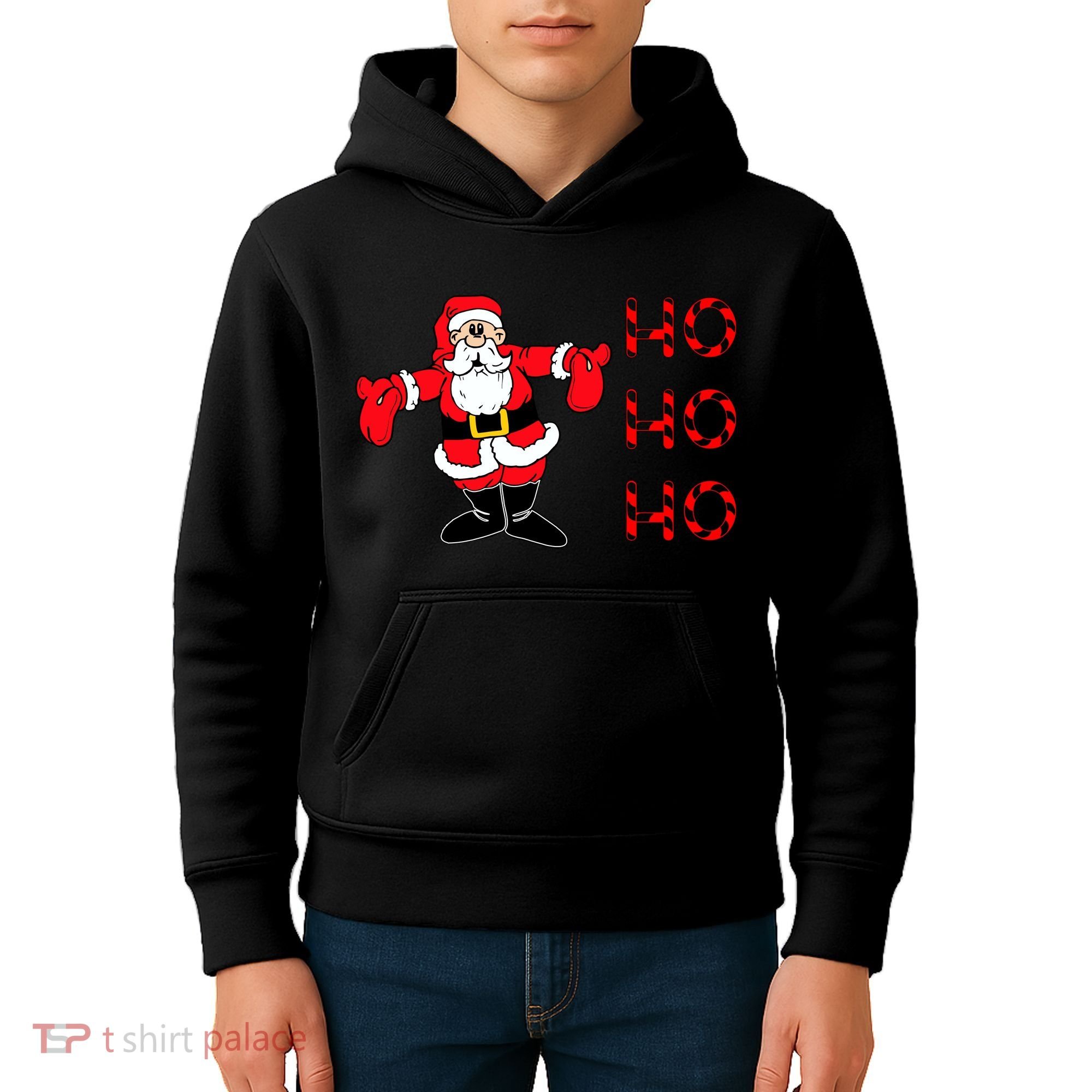 Ho Ho Ho Santa Kids Hoodie