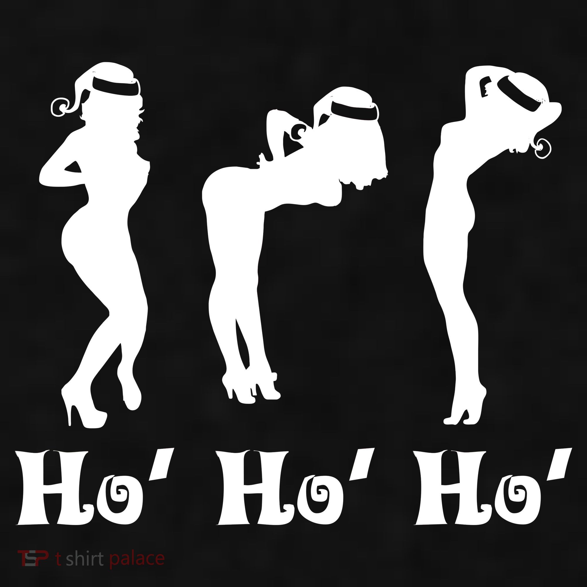 Ho Ho Ho Santa's Helpers Ladies PosiCharge Tri-Blend Wicking Tank