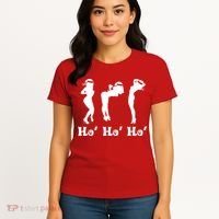 Ho Ho Ho Santa's Helpers Women's T-Shirt thumb 4