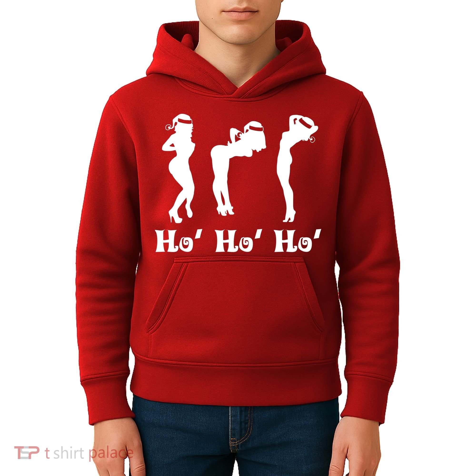 Ho Ho Ho Santa's Helpers Kids Hoodie