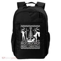 Ho Ho Ho Strippers X-Mas Ugly Christmas Sweater Backpack thumb 0