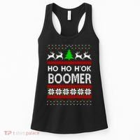 Ho Ho H'ok Boomer Ugly Christmas Women's Tank Top thumb 0