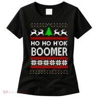 Ho Ho H'ok Boomer Ugly Christmas Women's T-Shirt thumb 0