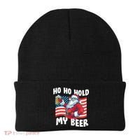 Ho Ho Hold My Beer Christmas In July Beanie thumb 0