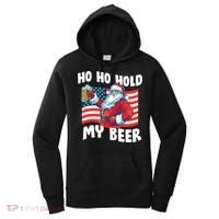 Ho Ho Hold My Beer Christmas In July Women's Hoodie thumb 0