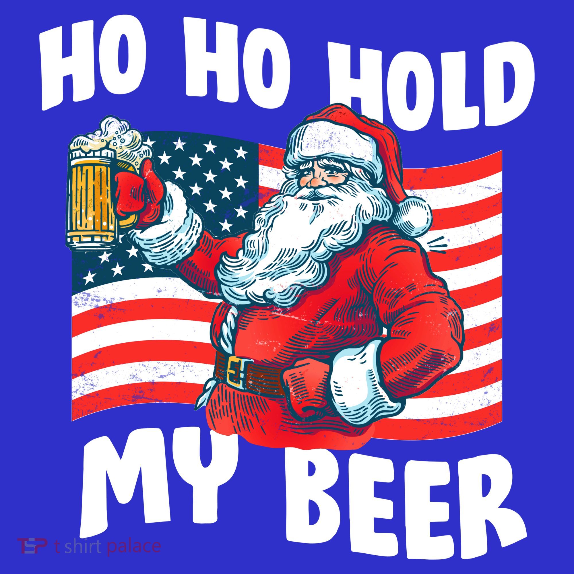 Ho Ho Hold My Beer Christmas In July Women's Tank Top