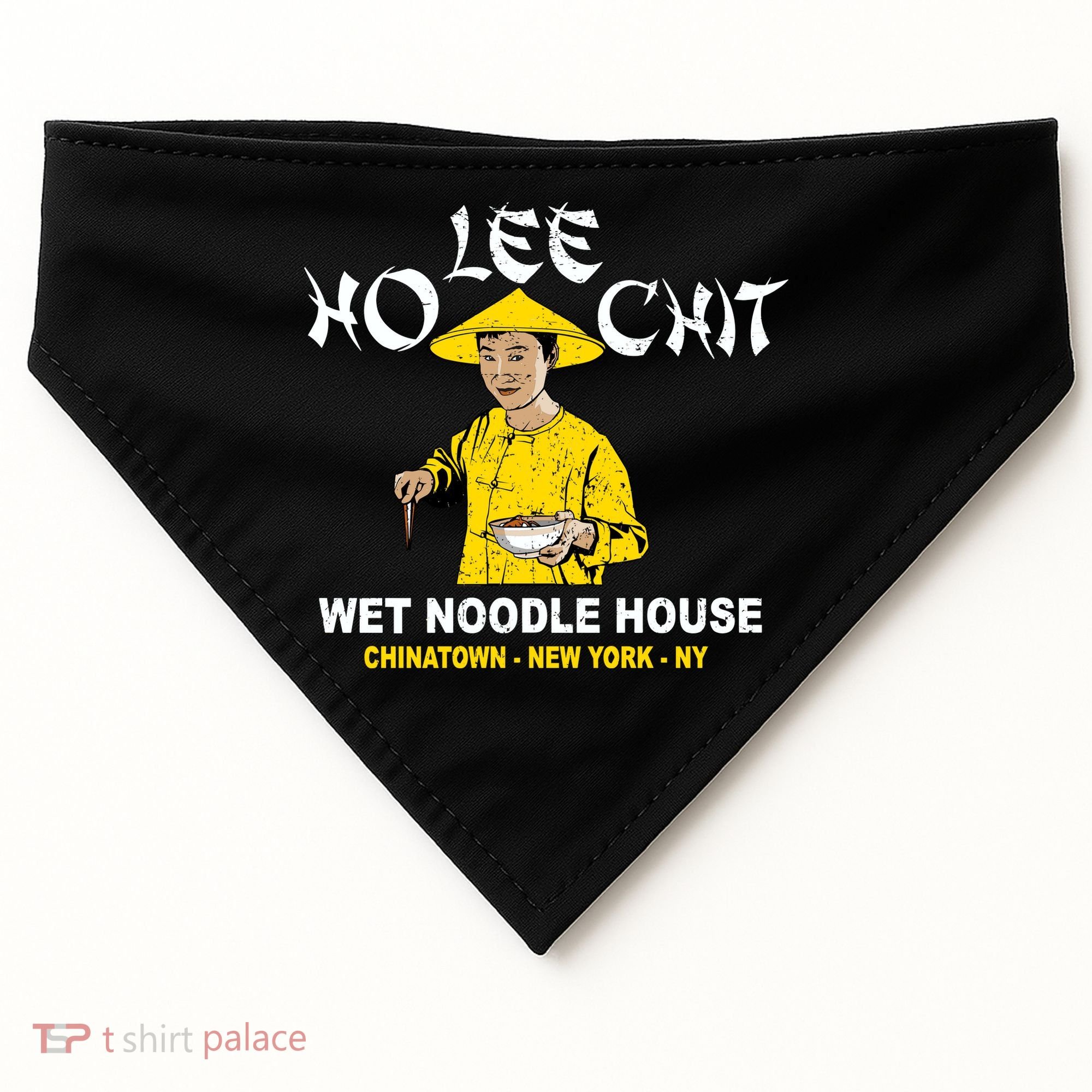 Ho Lee Chit Wet Noodle House USA-Made Doggie Bandana
