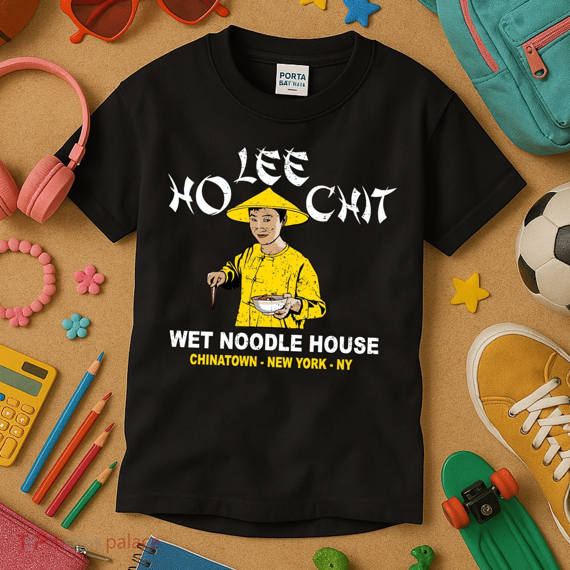 Ho Lee Chit Wet Noodle House Kids T-Shirt