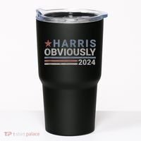 Harris Obviously 2024 Tumbler thumb 0