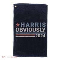 Harris Obviously 2024 Golf Towel thumb 0