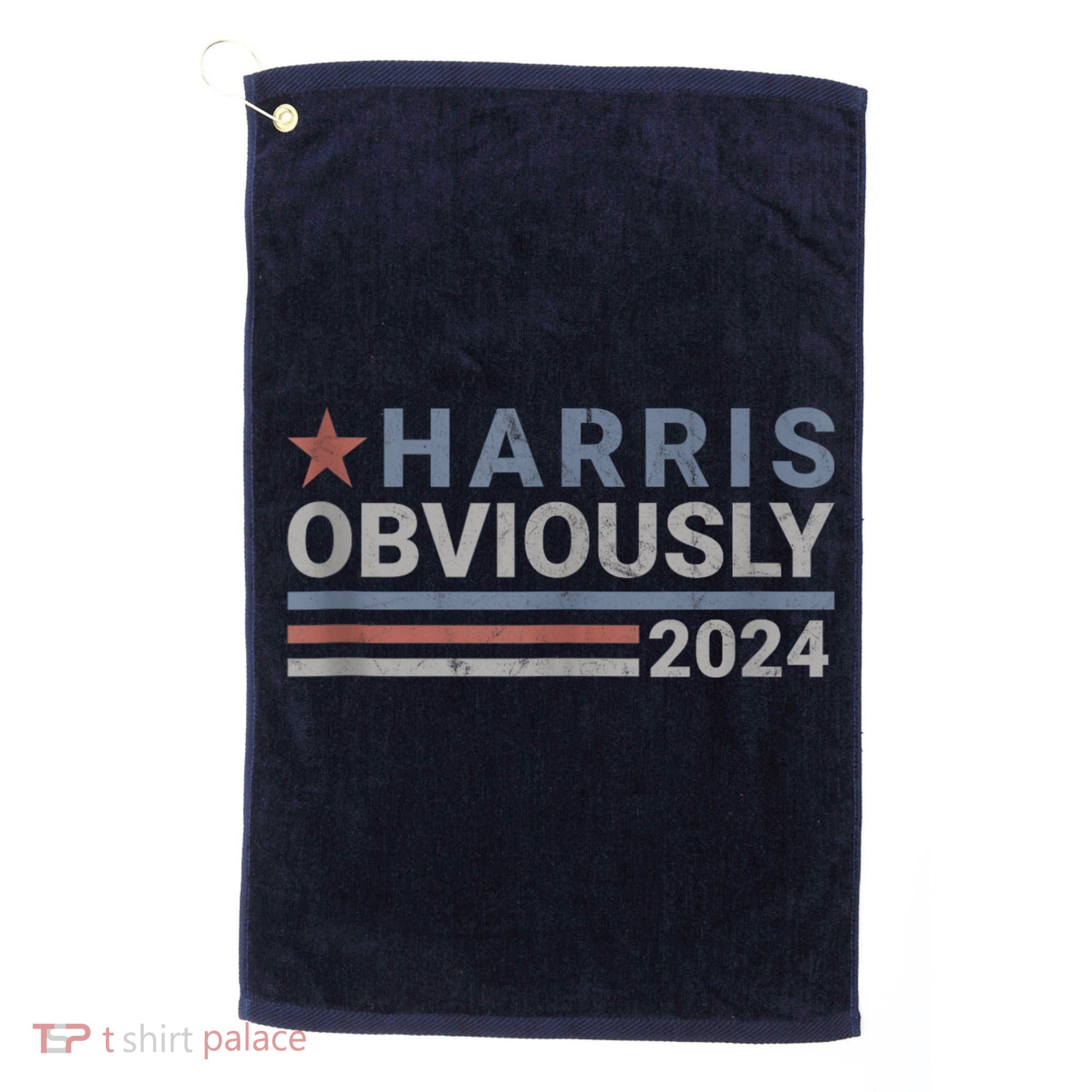 Harris Obviously 2024 Golf Towel