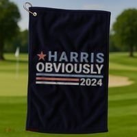 Harris Obviously 2024 Golf Towel thumb 1