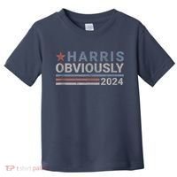 Harris Obviously 2024 Toddler T-Shirt thumb 0