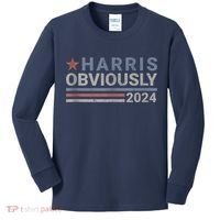 Harris Obviously 2024 Kids Long Sleeve Shirt thumb 0