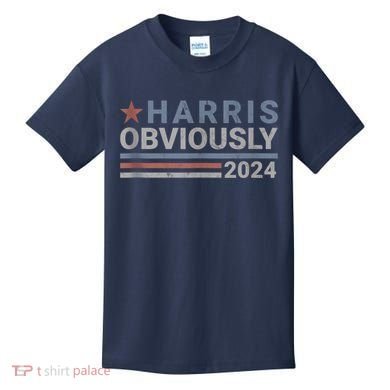 Harris Obviously 2024 Kids T-Shirt