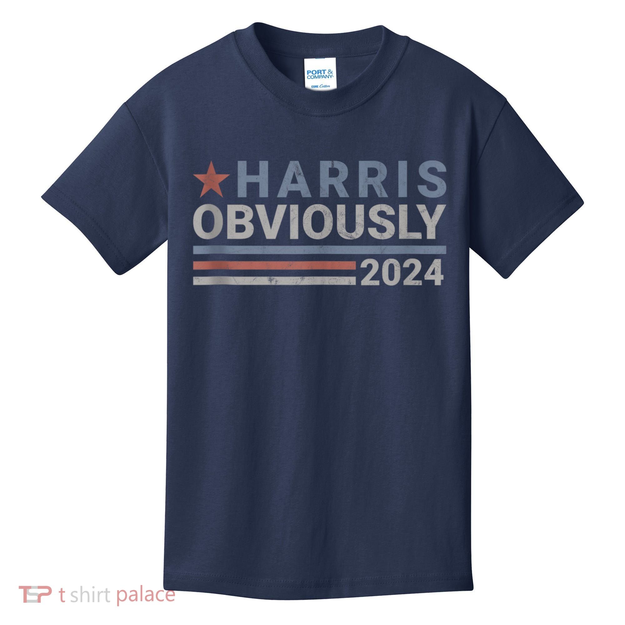 Harris Obviously 2024 Kids T-Shirt
