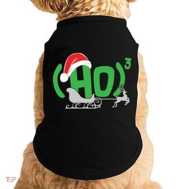 Ho3 Ho Times Three  Doggie Tank