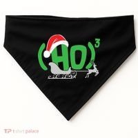 Ho3 Ho Times Three  USA-Made Doggie Bandana thumb 0