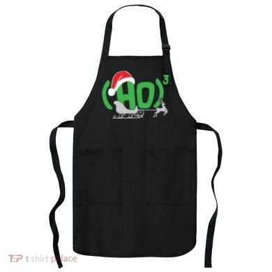 Ho3 Ho Times Three  Apron