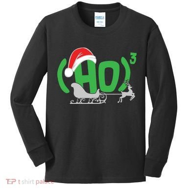 Ho3 Ho Times Three  Kids Long Sleeve Shirt