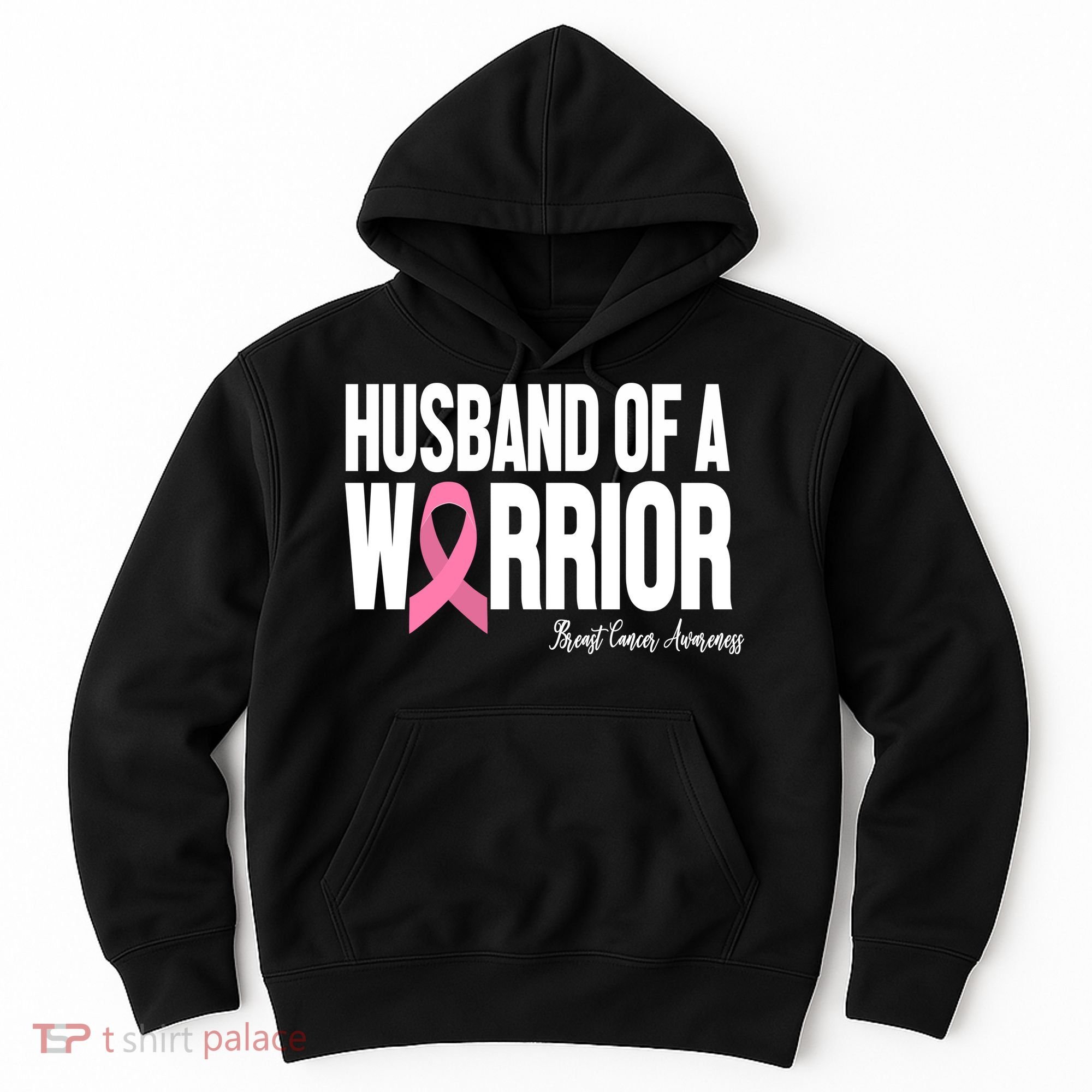 Husband Of A Warrior Breast Cancer Awanress Hoodie