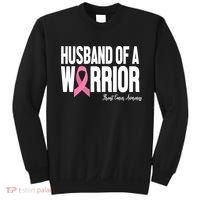 Husband Of A Warrior Breast Cancer Awanress Sweatshirt thumb 0