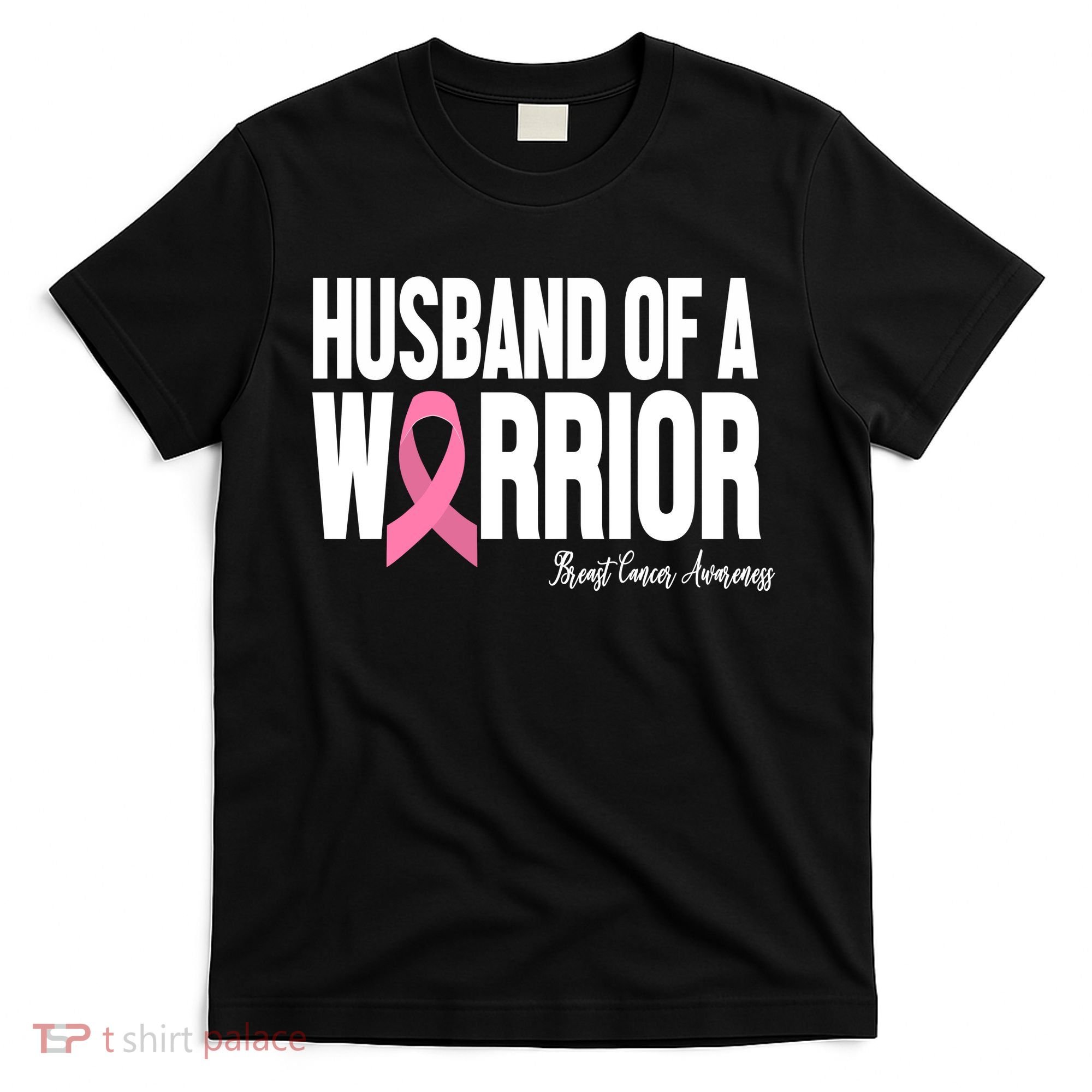 Husband Of A Warrior Breast Cancer Awanress T-Shirt