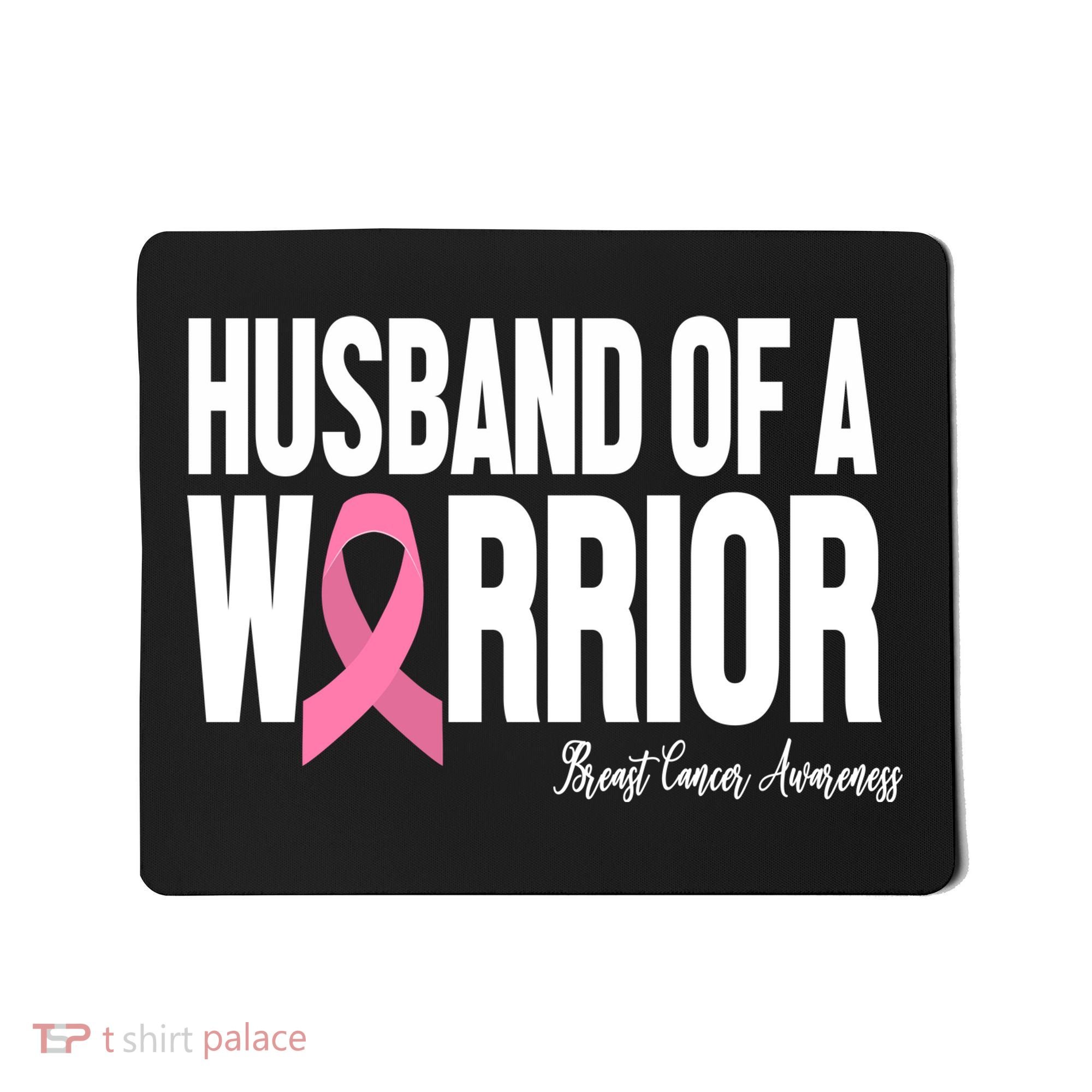 Husband Of A Warrior Breast Cancer Awanress Mousepad