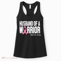 Husband Of A Warrior Breast Cancer Awanress Women's Tank Top thumb 0