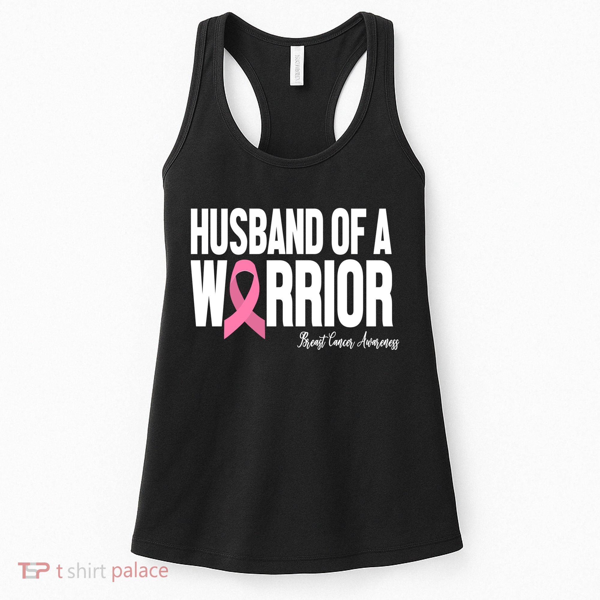 Husband Of A Warrior Breast Cancer Awanress Women's Tank Top