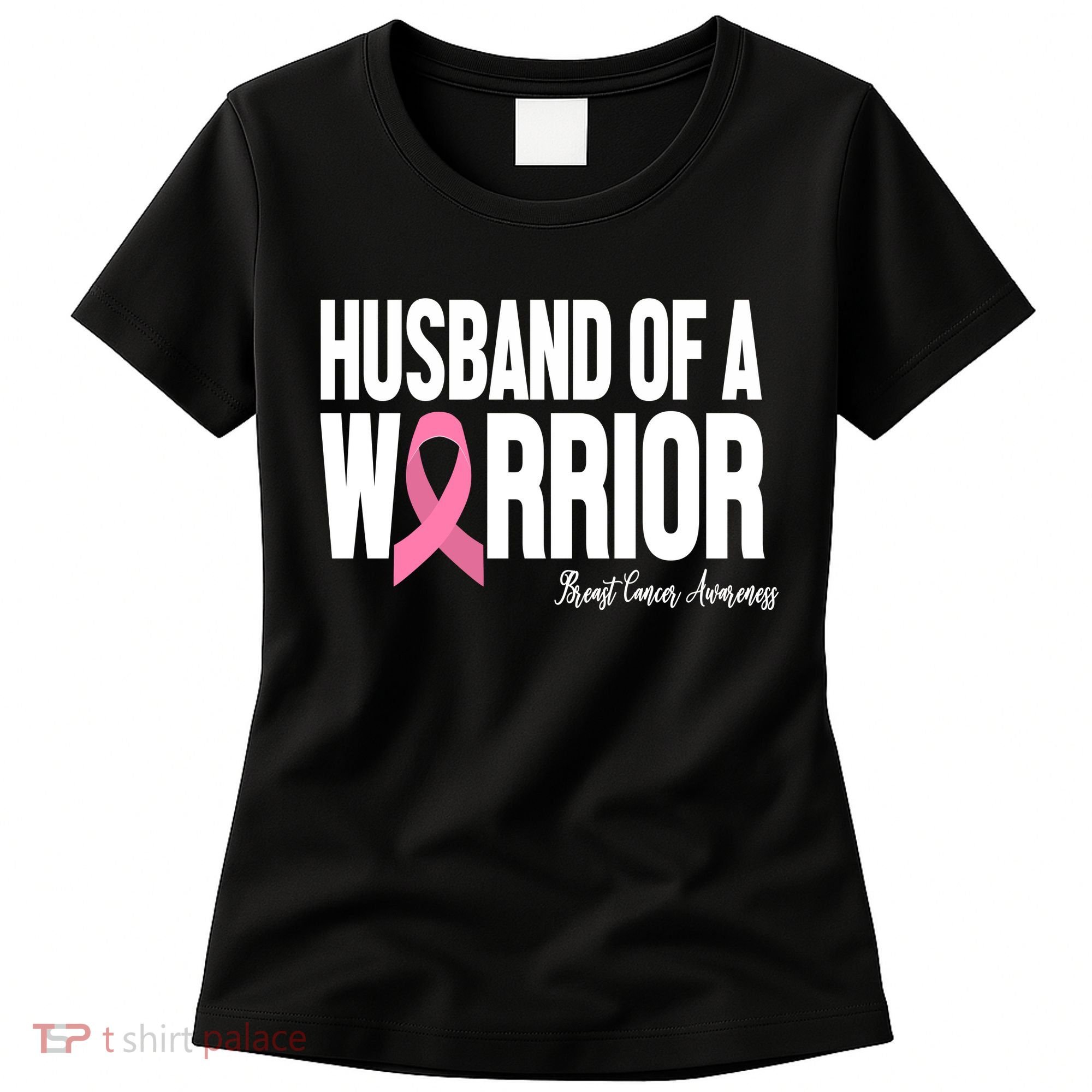 Husband Of A Warrior Breast Cancer Awanress Women's T-Shirt