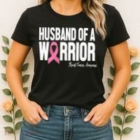 Husband Of A Warrior Breast Cancer Awanress Women's T-Shirt thumb 2